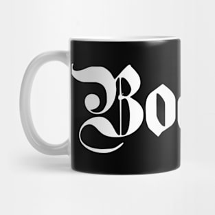 Bocholt written with gothic font Mug